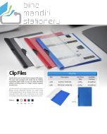 Gambar Map Plastik Dokumen Bantex 3261 Clip File FC , Metal Clip merek Bantex