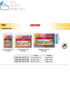 Foto Joyko Color Pen CLP-57-48 Pena 48 Warna merek Joyko