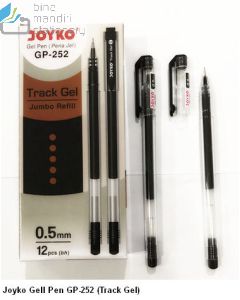 Contoh Joyko Gel Pen GP-252 Track Gel merek Joyko