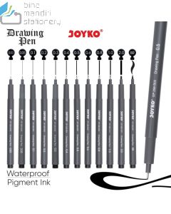 Contoh Joyko Drawing Pen DP-298-B02 Pena Menggambar merek Joyko